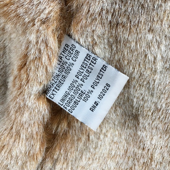 Women's Leather Jacket with Faux Fur Trim - Picture 9 of 9